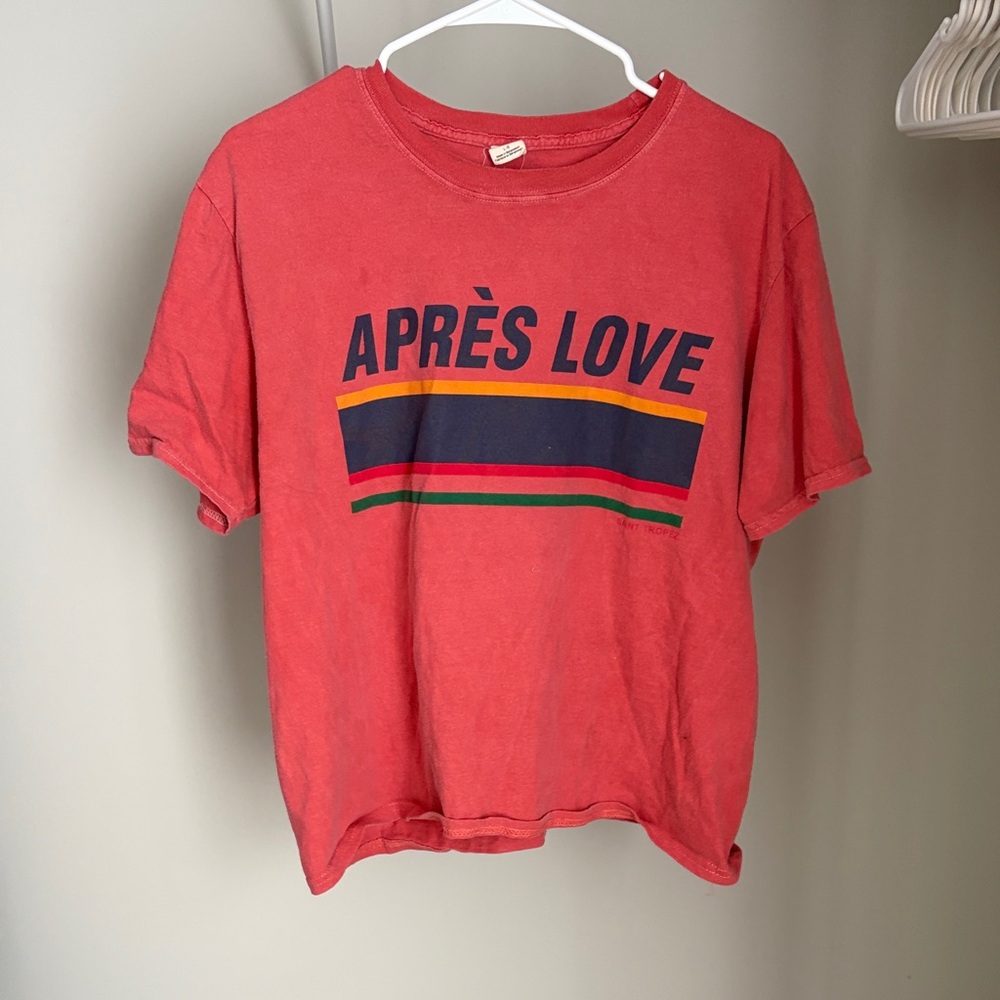 Urban Outfitters Red Graphic Tee